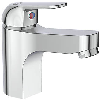 Image of Ideal Standard Esino Basin Mono Mixer with Clicker Waste Chrome 