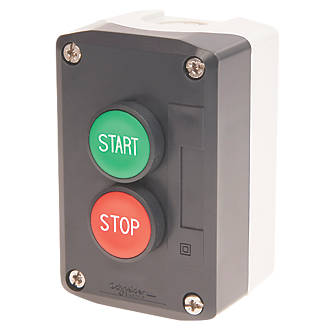Image of Schneider Electric XALD215 Double Pole Flush Push-Button Complete Control Station NO/NC 