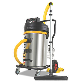Image of V-Tuf MAXIH110-80L 2500W 80Ltr H-Class Industrial Dust Extraction Vacuum Cleaner 110V 