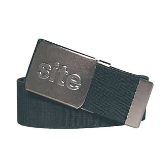 Image of Site Belt Black / Dark Silver 28-46" 