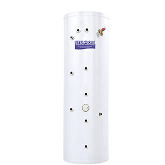 Image of RM Cylinders Stelflow Indirect Unvented Twin Coil Hot Water Cylinder 210Ltr 3kW 