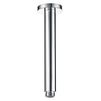Image of Highlife Bathrooms Round Ceiling Arm Chrome 180mm x 55mm 