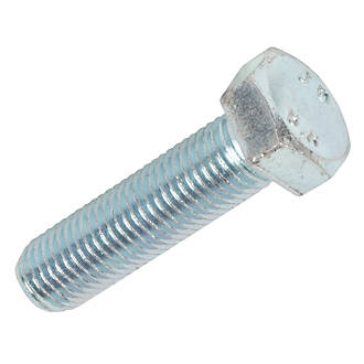 Image of Easyfix Bright Zinc-Plated High Tensile Steel Hex Bolts M16 x 60mm 25 Pack 