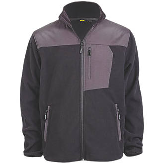 Image of Site Teak Fleece Jacket Black Large 44" Chest 