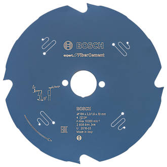Image of Bosch Expert Fibre Cement Circular Saw Blade 184mm x 30mm 4T 