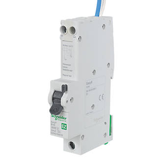 Image of Schneider Electric Easy9 10A 30mA SP Type B RCBO 