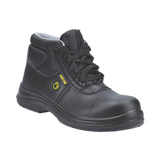 Image of Amblers FS663 Metal Free Safety Boots Black Size 8 