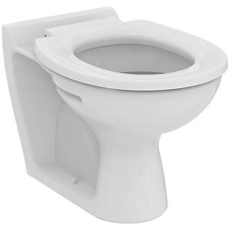Image of Armitage Shanks Contour 21 Schools Back-to-Wall Toilet Bowl & Seat 