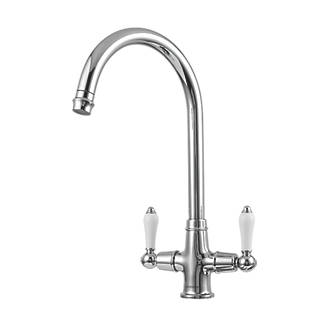 Image of Clearwater Elegance Dual-Lever Monobloc Tap Chrome 