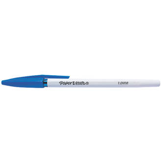 Image of Paper Mate Blue Ballpoint Pen 50 Pack 