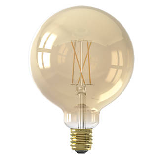 Image of Calex Smart Lamp ES G125 LED Virtual Filament Smart Light Bulb 7W 806lm 
