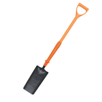 Image of Spear & Jackson Insulated Treaded Cable Laying Shovel 