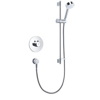 Image of Mira Minilite BIV Rear-Fed Concealed Chrome Thermostatic Shower 