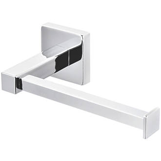 Image of Cooke & Lewis Linear Toilet Roll Holder Chrome 