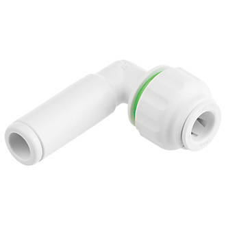 Image of Flomasta Twistloc SPTE6716M Plastic Push-Fit Reducing 90Â° Stem Elbow F 10mm x M 15mm 