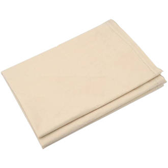 Image of Cotton Twill Poly-Backed Dust Sheet 12' x 9' 
