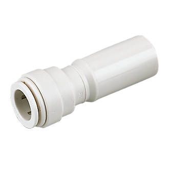 Image of JG Speedfit Plastic Push-Fit Stem Coupler F 22mm x M 28mm 