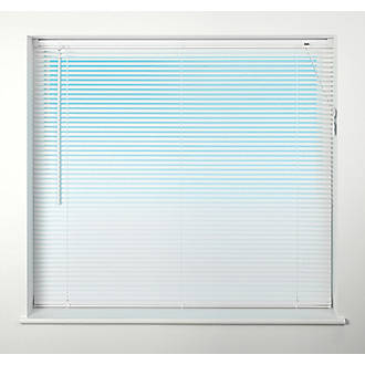 Image of Universal PVC Venetian Non-Blackout Blind White 1800mm x 1600mm Drop 