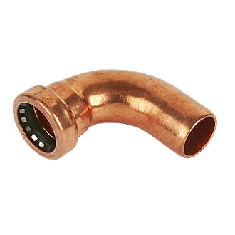 Image of Tectite Sprint Copper Push-Fit Equal 90Â° Street Elbow 22mm 