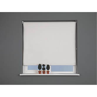 Image of Polyester Roller Blackout Blind Cream 1800mm x 1700mm Drop 