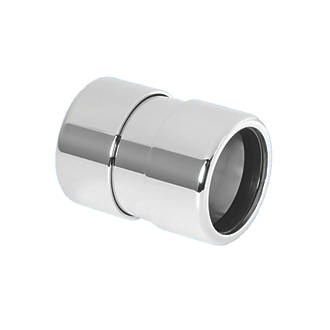 Image of McAlpine Compression Straight Connector Chrome 35mm x 35mm 