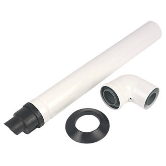 Image of Baxi 5118489 Main Standard Flue Kit with Bend - Pre-Aug2015 Boilers 