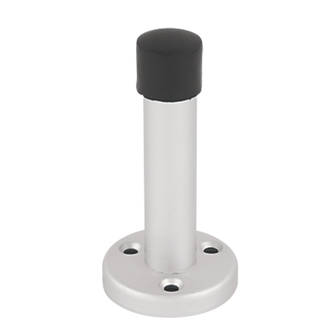 Image of Cylinder Projection Door Stops 41 x 68mm Satin 5 Pack 