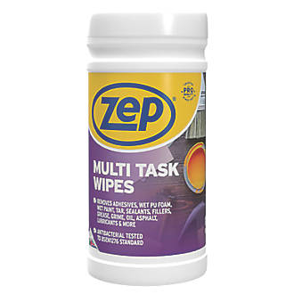 Image of Zep Commercial Multi-Task Wipes White 100 Pack 