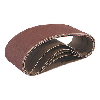Image of Titan Sanding Belt Unpunched 457mm x 76mm 60 Grit 5 Pack 