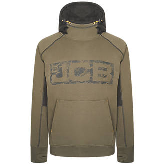 Image of JCB Horton Hoodie Olive Small 38-40" Chest 