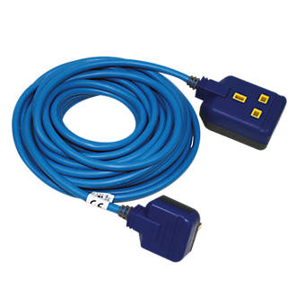 Image of Masterplug 13A 1-Gang Unswitched Extension Lead 10m 