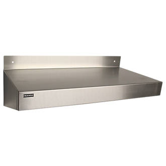Image of Stainless Steel Kitchen Wall Shelf 600mm x 300mm x 220mm 