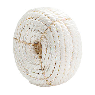 Image of Twisted Rope White 12mm x 20m 