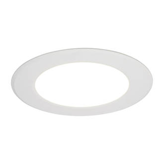 Image of 4lite Fixed LED Slim Downlight White 11W 1300lm 4 Pack 