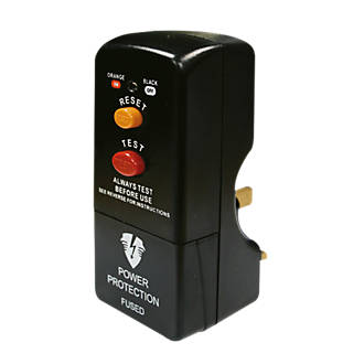 Image of Masterplug 13A Unfused Plug-In Active RCD Plug 