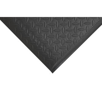 Image of COBA Europe Orthomat Diamond Anti-Fatigue Floor Mat Black 18.3m x 1.2m x 9mm 