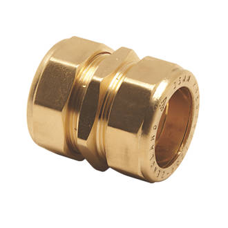 Image of Pegler PX40 Brass Compression Reducing Coupler 28mm x 22mm 