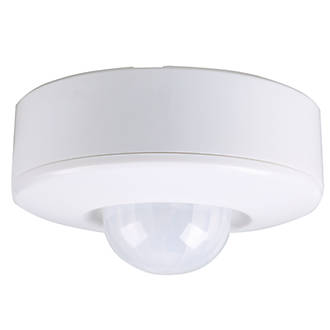 Image of LAP Indoor & Outdoor White PIR Standalone Sensor 360Â° 