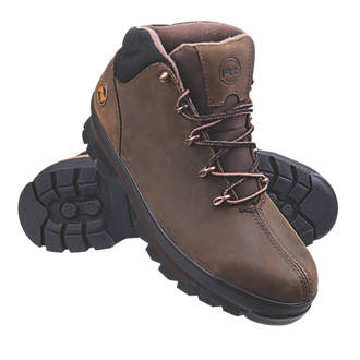 Image of Timberland Pro Splitrock Pro Safety Boots Brown Size 11 