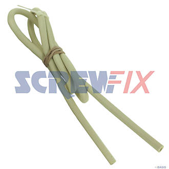 Image of Worcester Bosch 87161010800 BEIGE SILICONE TUBING 1M LONG 