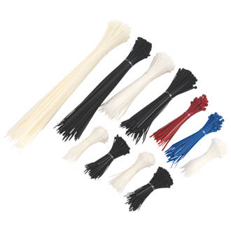 Image of Assorted Cable Ties 1000 Pack 