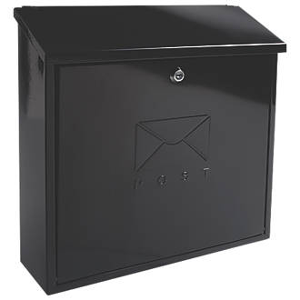 Image of Burg-Wachter Contemporary Post Box Black Metallic 