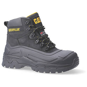 Image of CAT Typhoon SBH Metal Free Safety Boots Black Size 10 