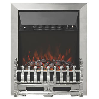 Image of Be Modern Matlock 48inch Electric Fireplace Oak Veneer 1210mm x 330mm x 1080mm 