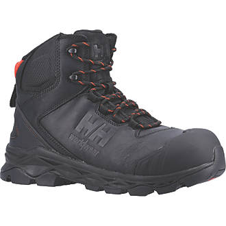 Image of Helly Hansen Oxford Mid S3 Metal Free Safety Boots Black Size 6.5 