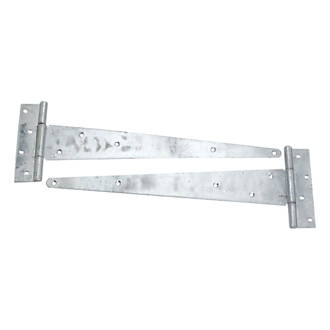 Image of Smith & Locke Self-Colour Heavy Duty Scotch Tee Hinges 450mm 2 Pack 