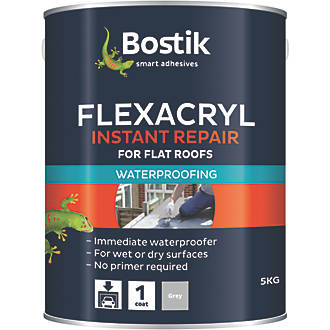 Image of Cementone Flexacryl Roof Repair Compound Grey 5kg 