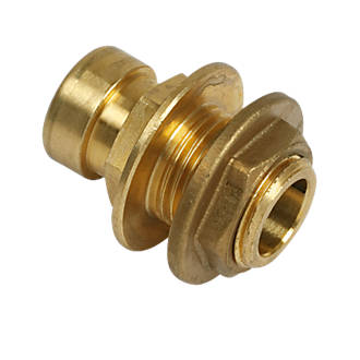 Image of Tectite Sprint Brass Push-Fit Tank Connector 15mm 