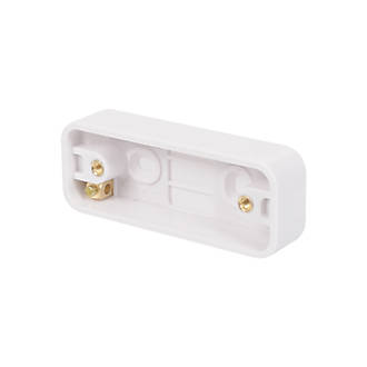 Image of Schneider Electric Lisse 1-Gang Architrave Moulded Architrave Box 14mm 