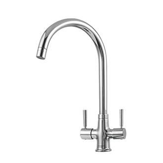Image of Clearwater Davina Dual-Lever Monobloc Tap Chrome 